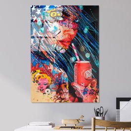 Wallity Cuadro Decorativo UV-725 Multicolor 70 x 100 cm